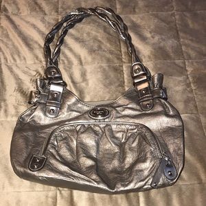 Metallic Rosetti shoulder bag